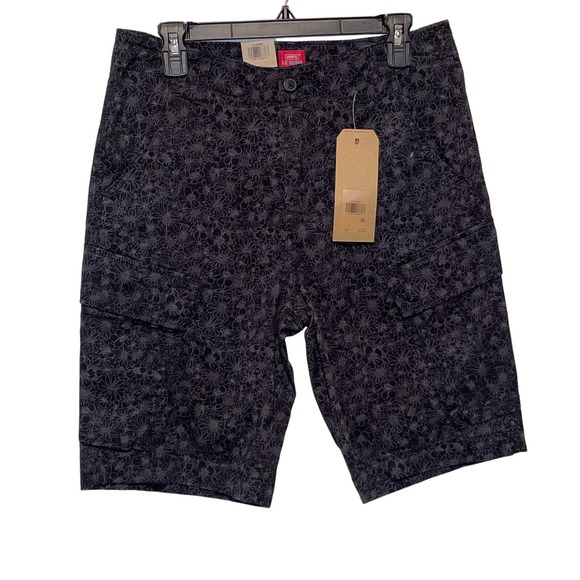 LEVI'S Men's XX Cargo Shorts black/gray floral Size30 - Picture 1 of 8
